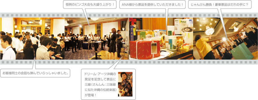 懇親会