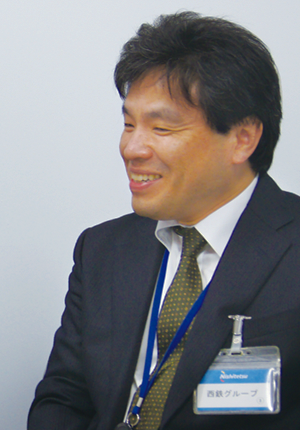 西鉄情報システム株式会社 管理本部情報管理グループ 次長 荒巻順一氏
