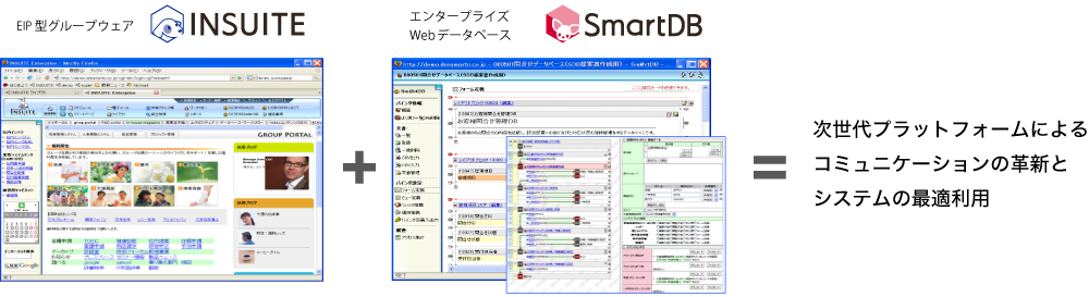 大企業におけるシステムの組み合わせ傾向