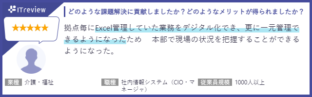 ユーザーの声その2