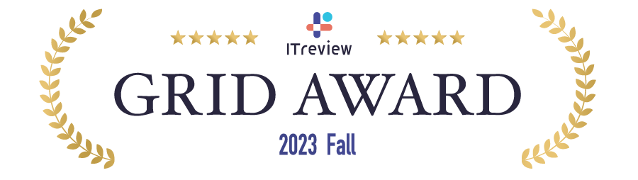 ITreview Grid Award 2023 Fallロゴ