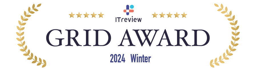 ITreview Grid Award 2024 Winterロゴ