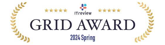 ITreview Grid Award 2024 Springロゴ