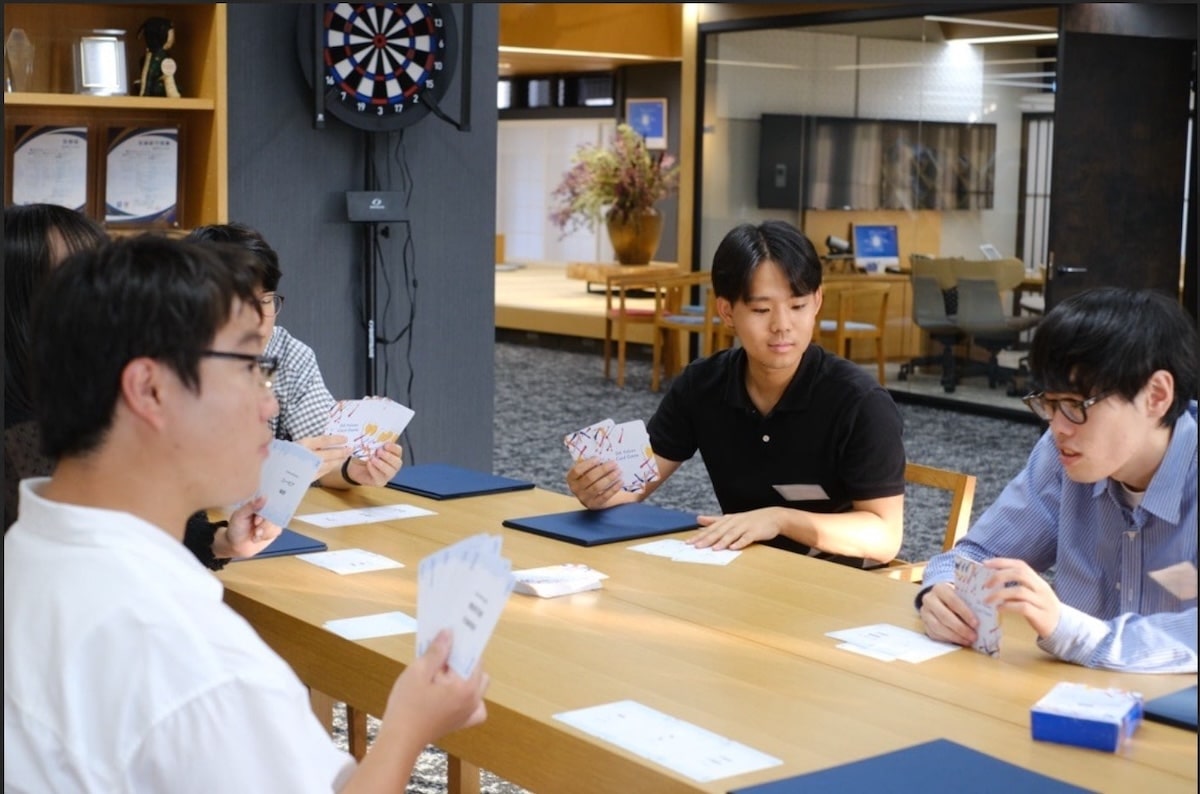 内定式の様子