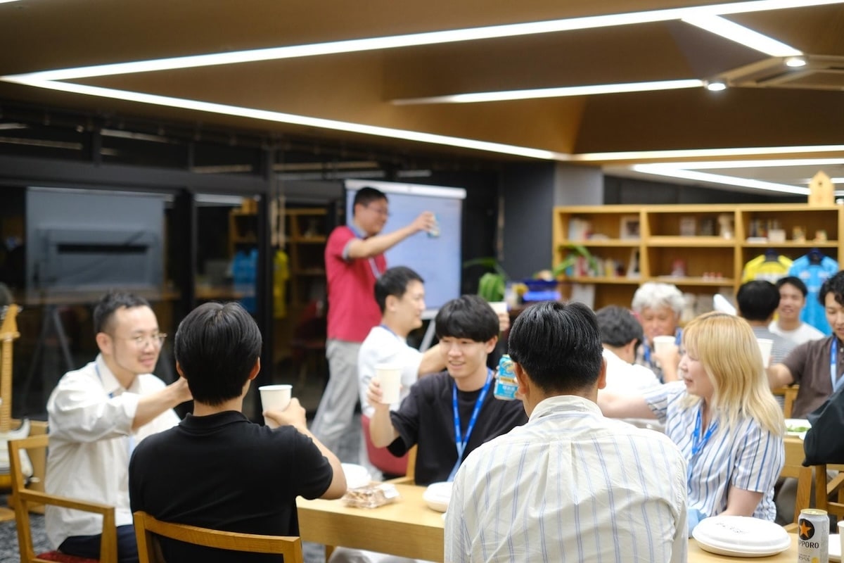 広島オフィス社員との懇談会