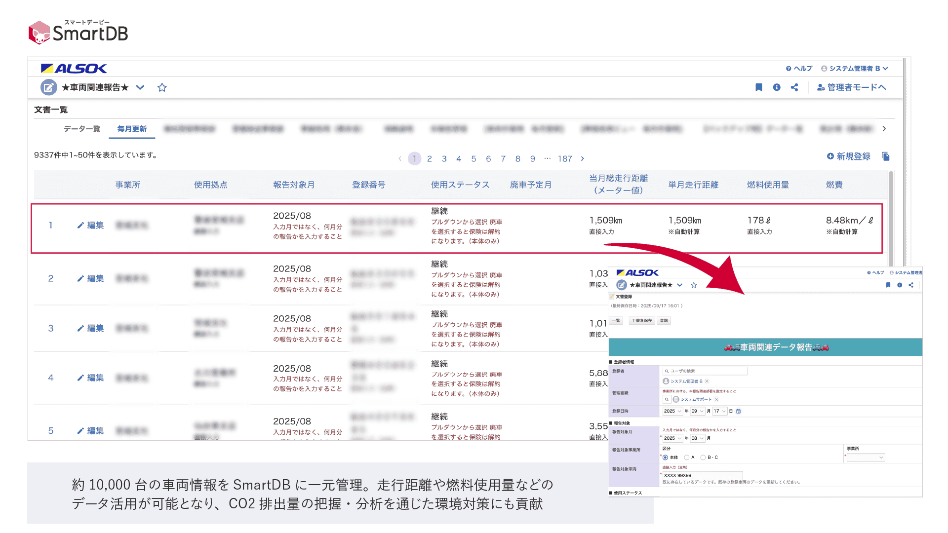 ERPフロントSmartDBとOracle ERP Cloudの連携